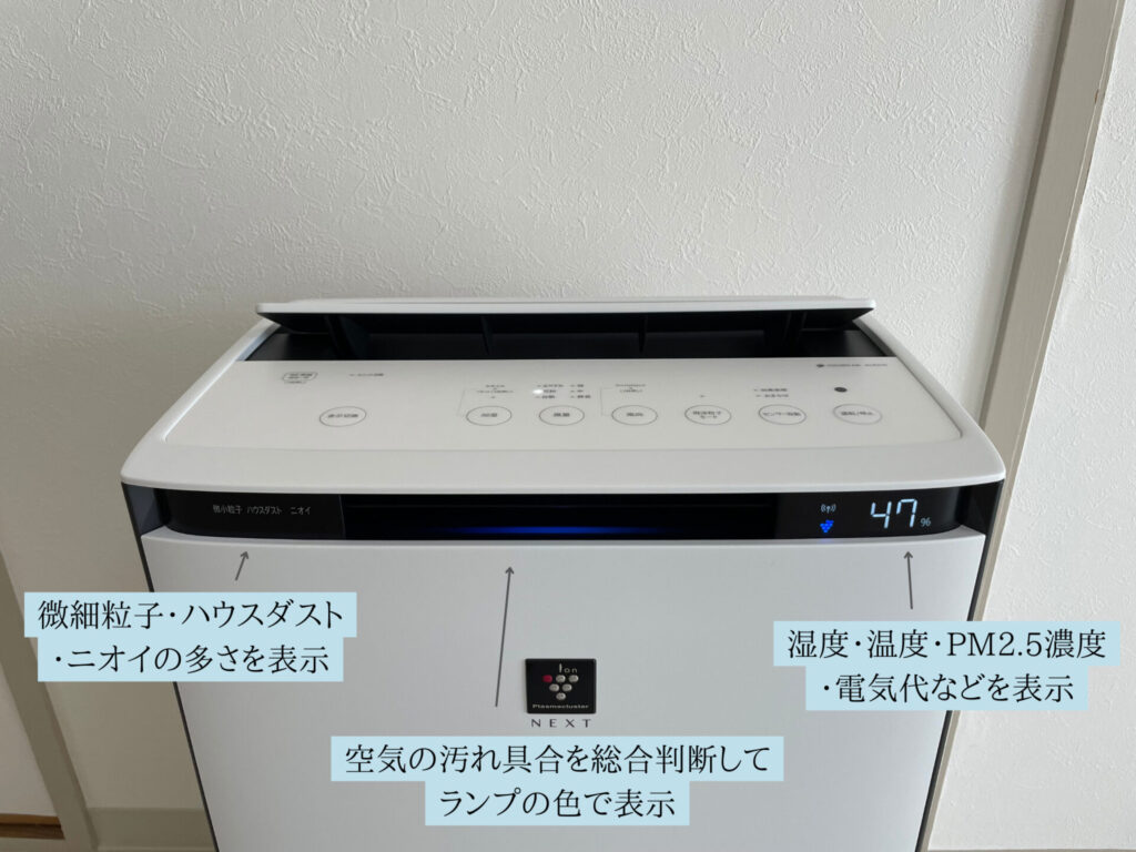SHARP KI-RX70-W 加湿空気清浄機 2023年製 動作品 Amazon | シャープ 